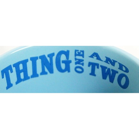 Universal Islands of Adventure Dr Suess Thing 1 & 2 Blue 3D Mug 2006 Bead/Glitte - Picture 5 of 10